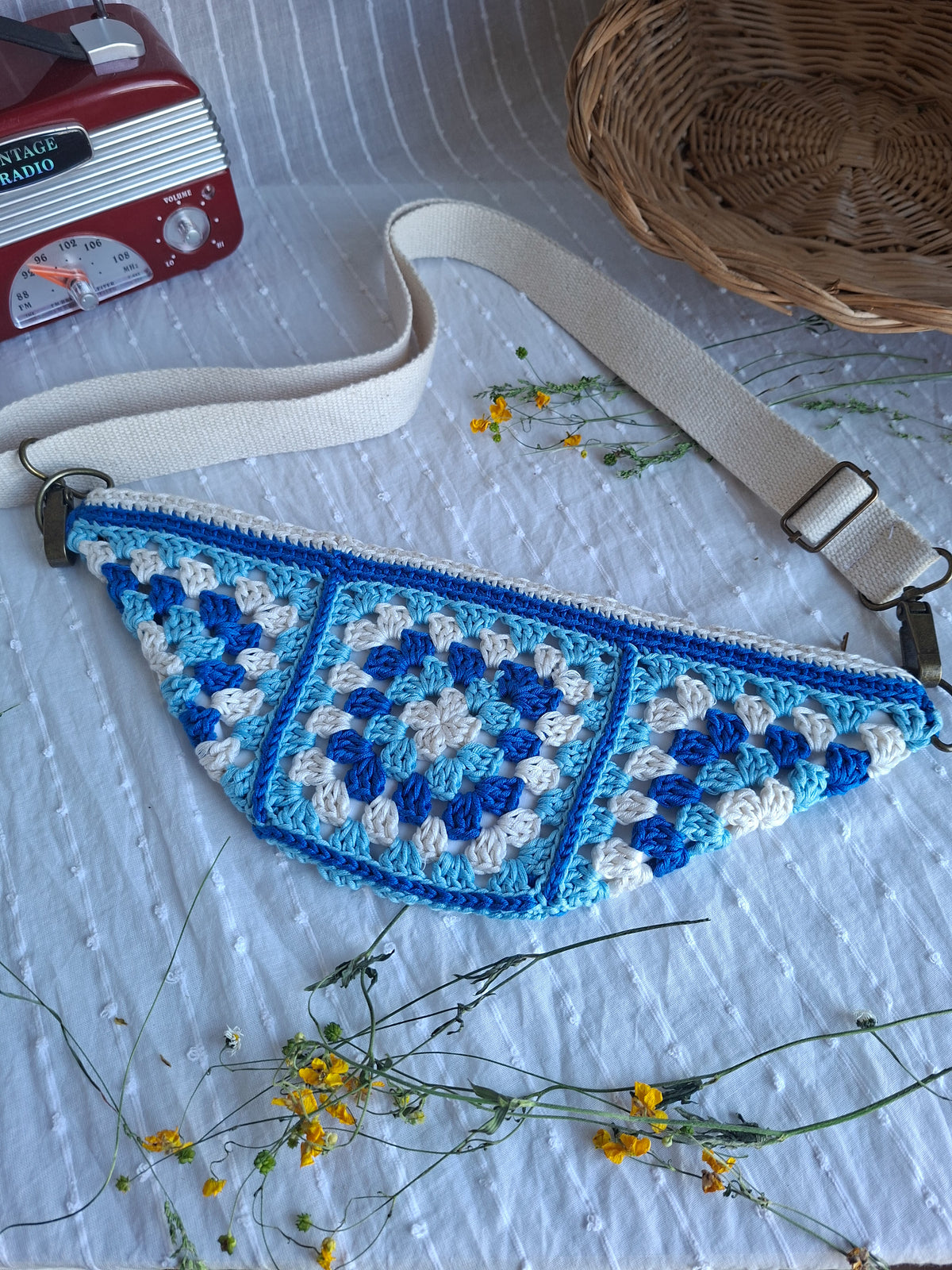 Sac banane Eudora - 100% coton