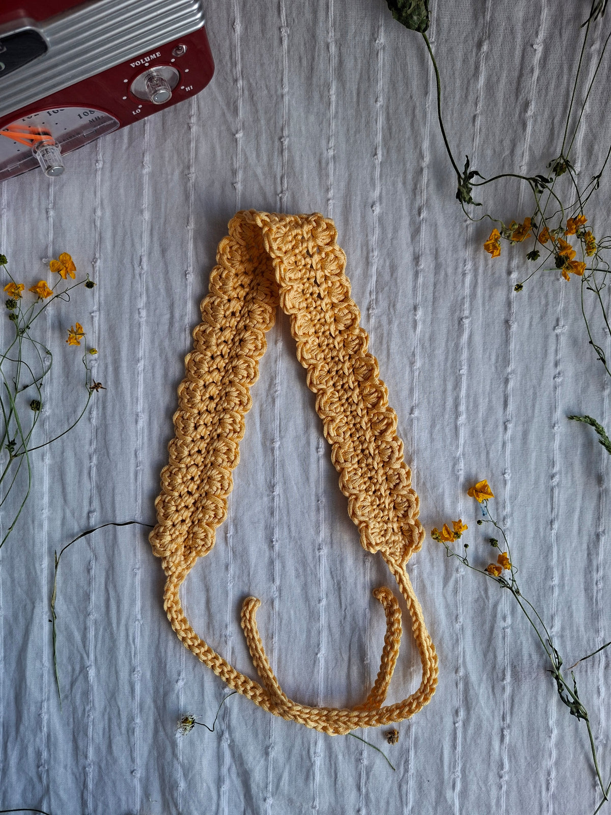 Bandeau au crochet - Les Orangés