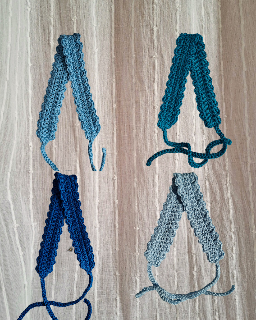 Bandeau au crochet - Les Bleus