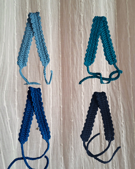Bandeau au crochet - Les Bleus
