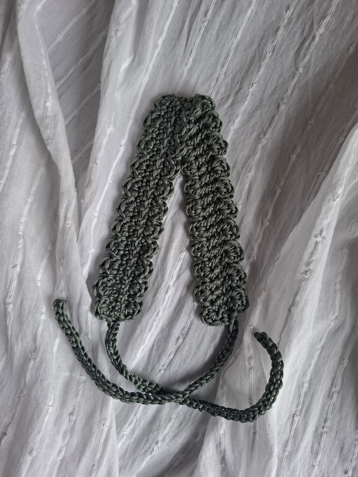 Bandeau au crochet - Les Verts