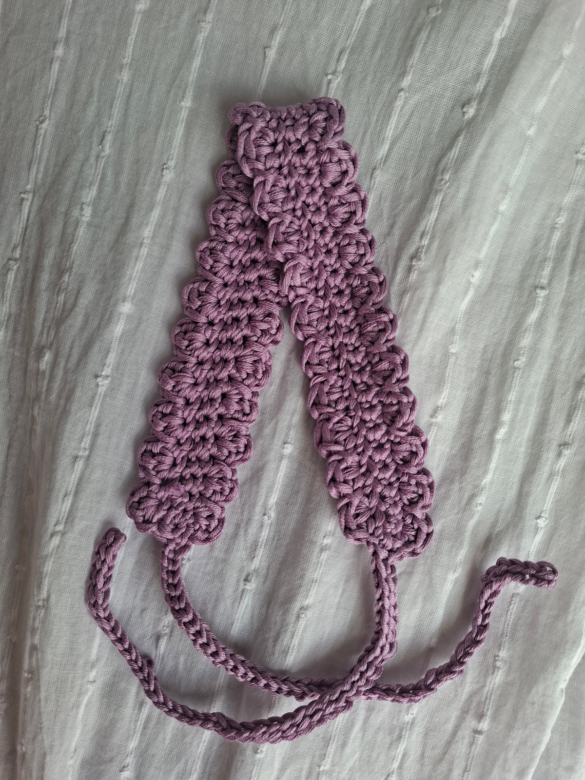 Bandeau au crochet - Les Roses