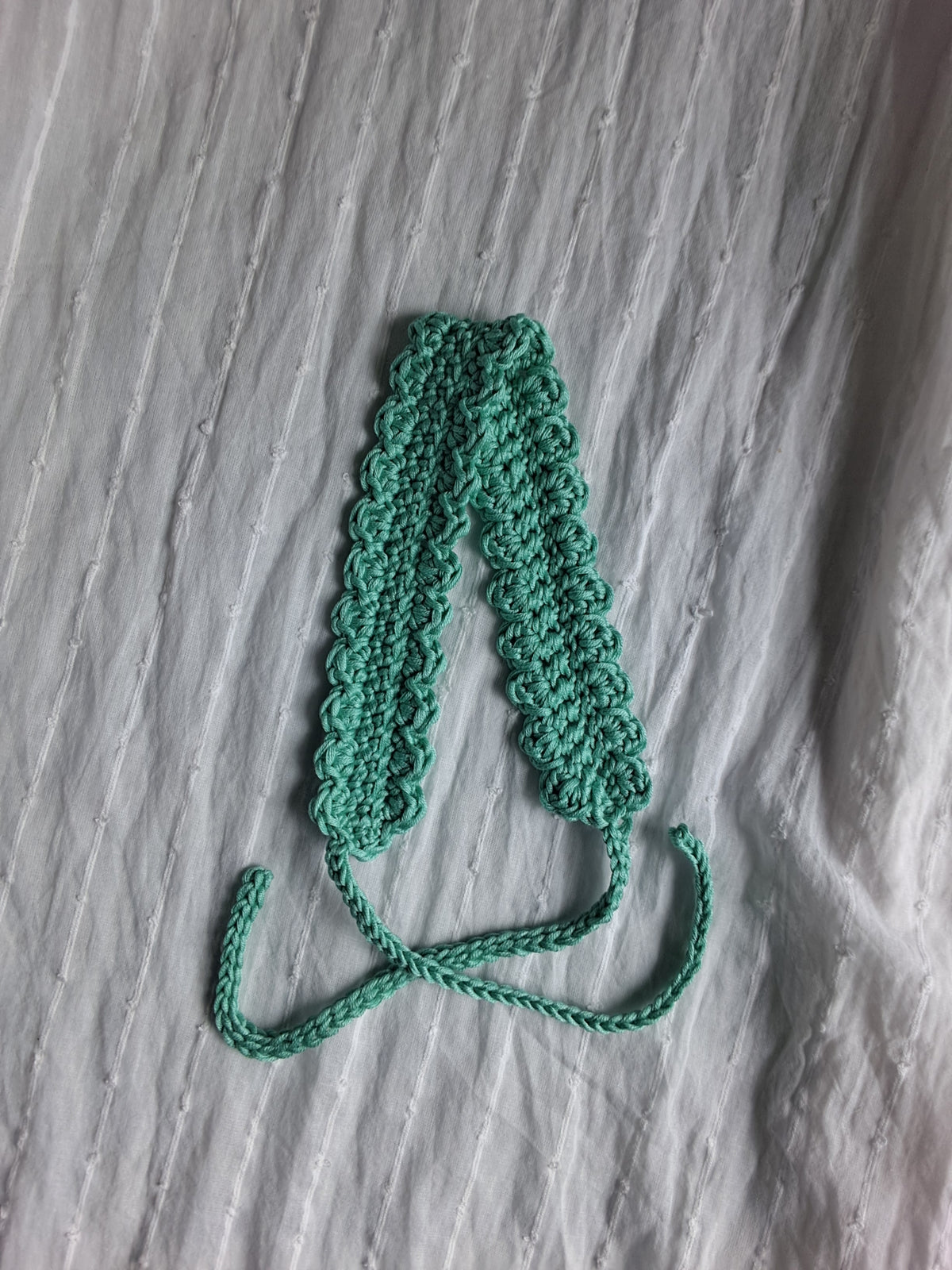 Bandeau au crochet - Les Verts