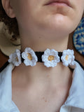 Collier - bandeau marguerite