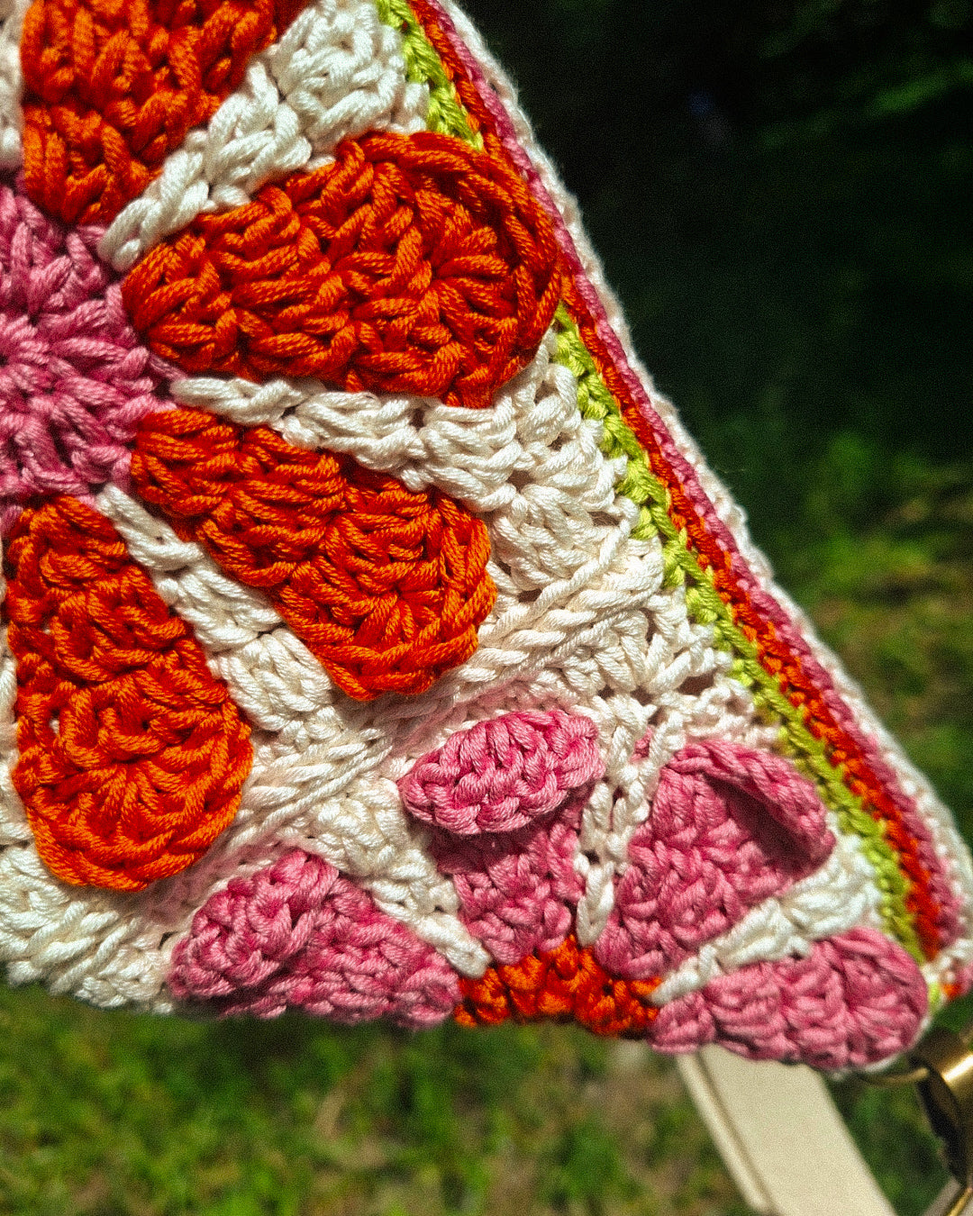 Sac banane Daisy - 100% coton